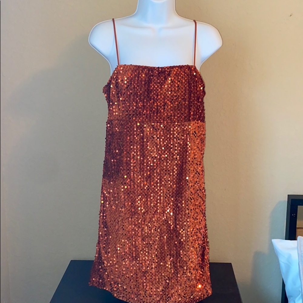 sequin dress